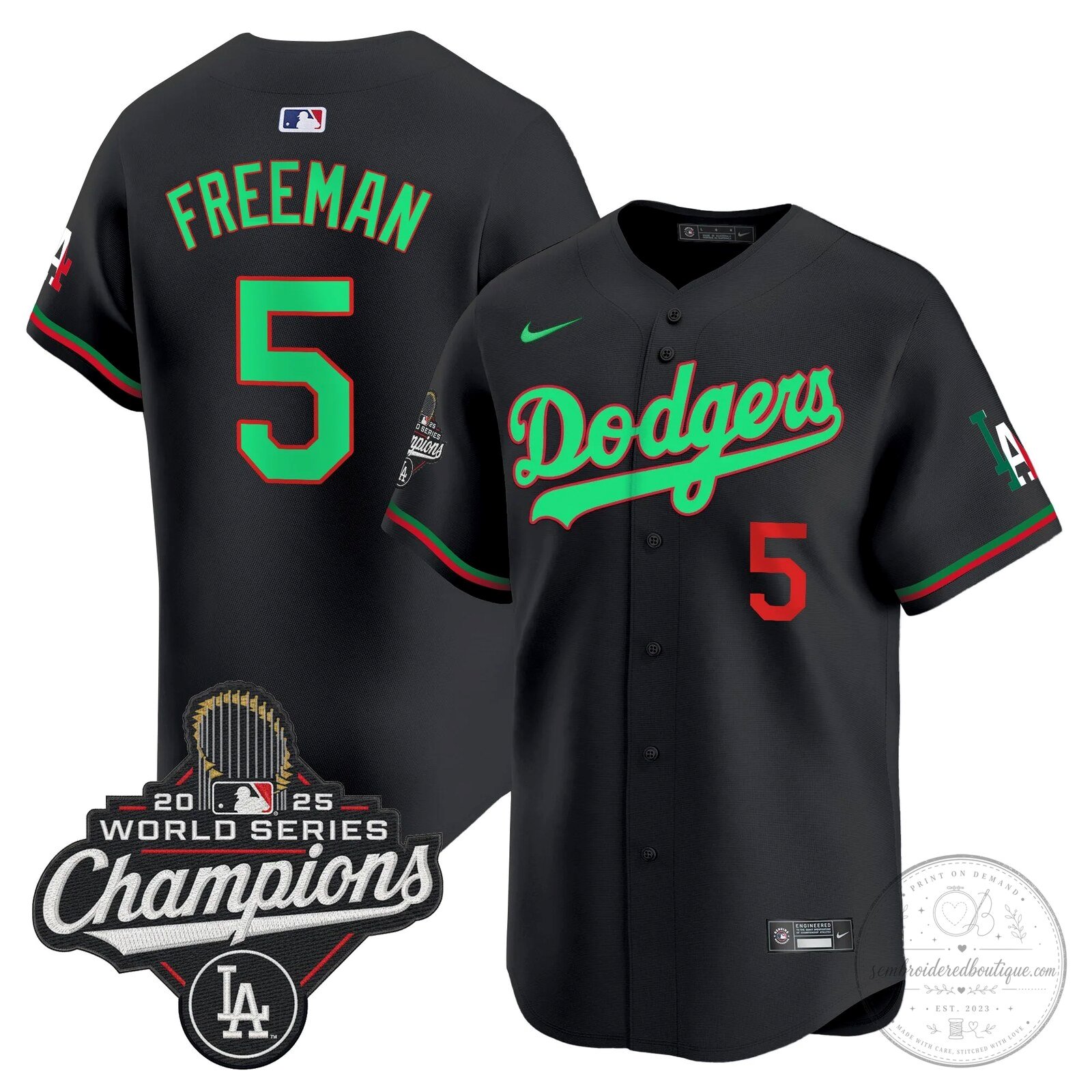 Fernando Valenzuela Los Angeles Dodgers Mexico 2025 World Series Champions Baseball Jersey 46 Fernando Valenzuela Los Angeles Dodgers Mexico 2025 World Series Champions Baseball Jersey