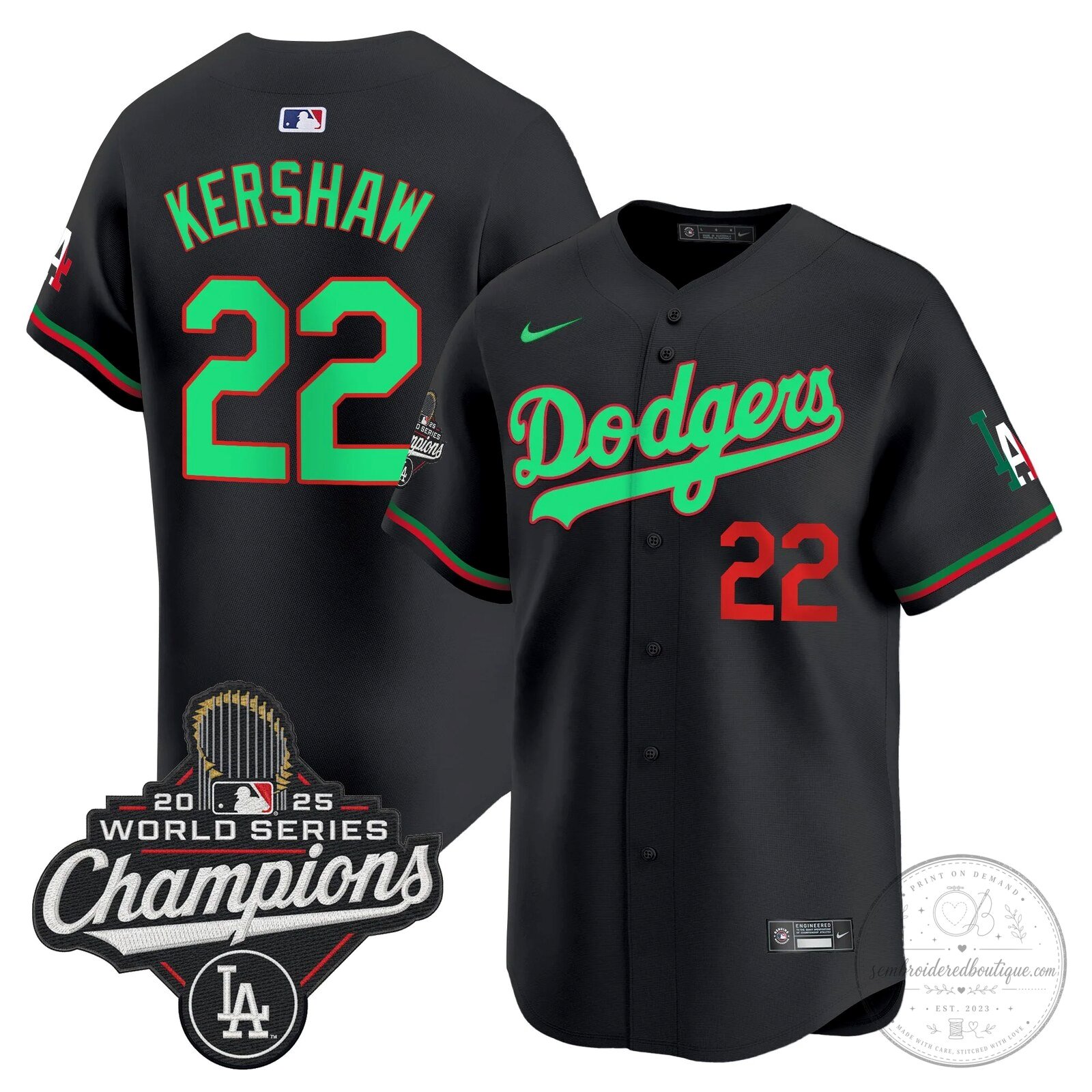 Fernando Valenzuela Los Angeles Dodgers Mexico 2025 World Series Champions Baseball Jersey 49 Fernando Valenzuela Los Angeles Dodgers Mexico 2025 World Series Champions Baseball Jersey