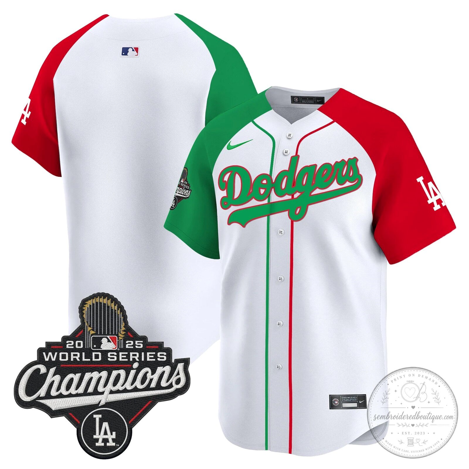 Fernando Valenzuela Los Angeles Dodgers Mexico 2025 World Series Champions Baseball Jersey 73 Fernando Valenzuela Los Angeles Dodgers Mexico 2025 World Series Champions Baseball Jersey