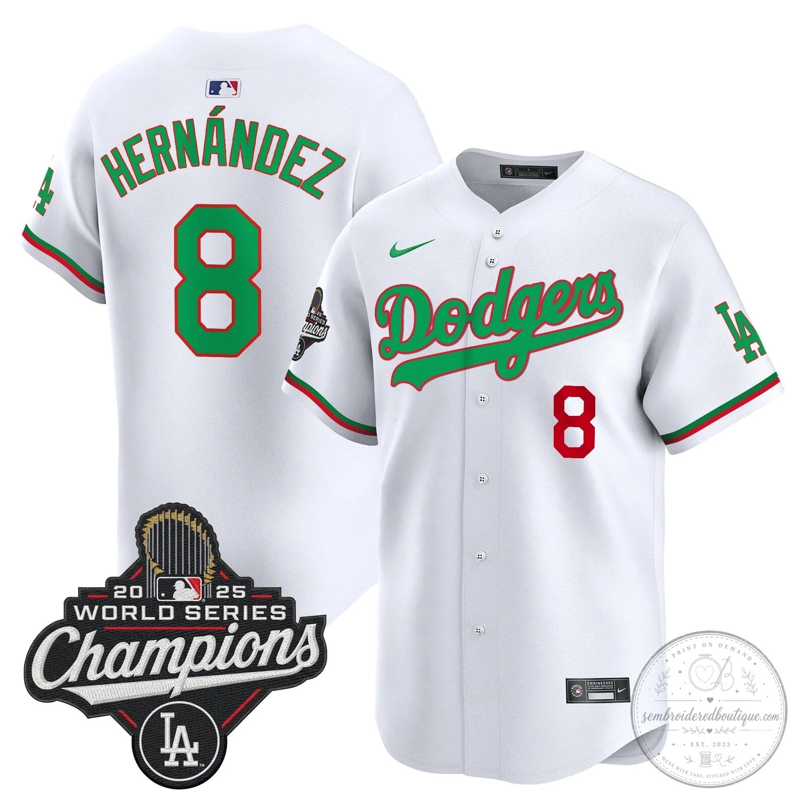 Fernando Valenzuela Los Angeles Dodgers Mexico 2025 World Series Champions Baseball Jersey 78 Fernando Valenzuela Los Angeles Dodgers Mexico 2025 World Series Champions Baseball Jersey