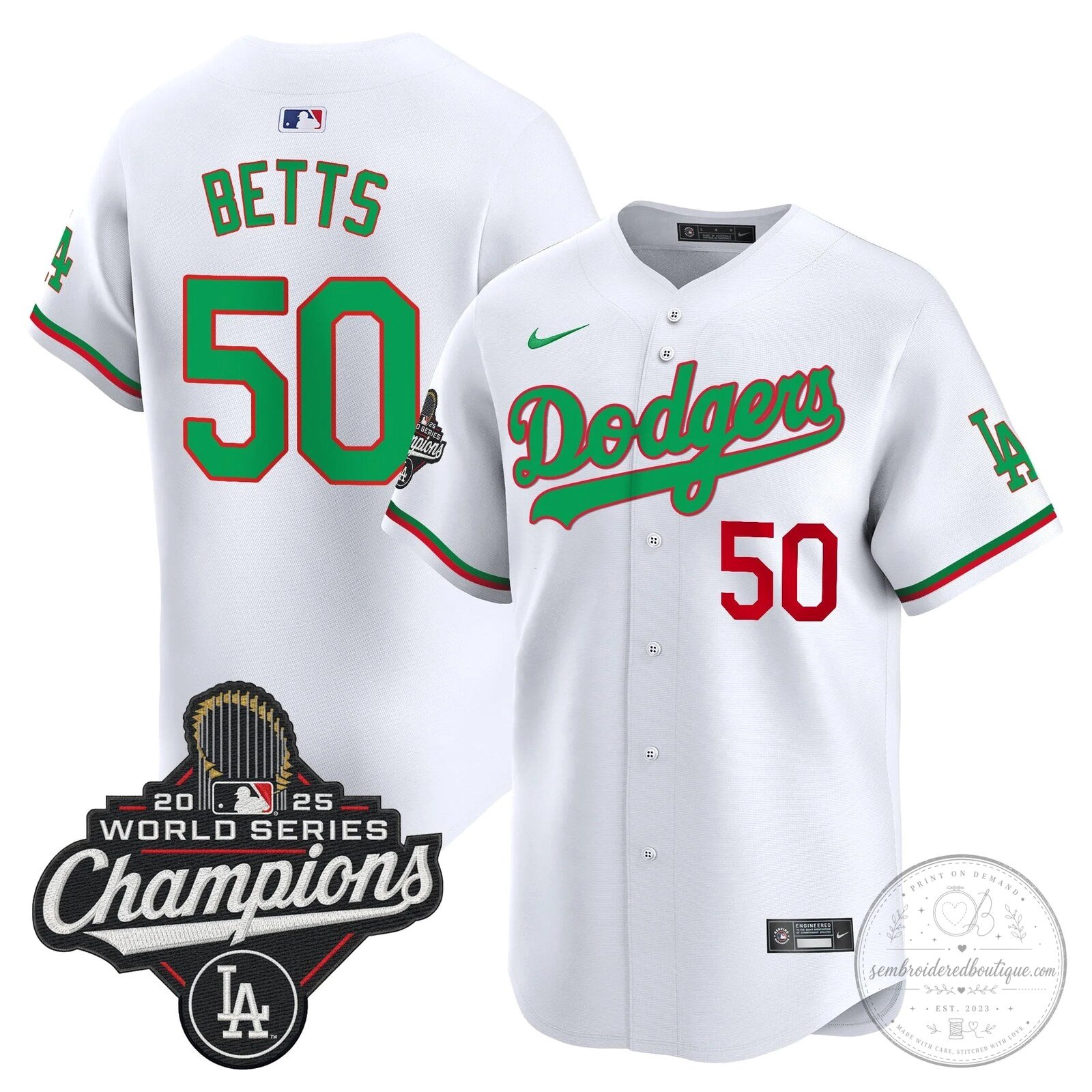 Fernando Valenzuela Los Angeles Dodgers Mexico 2025 World Series Champions Baseball Jersey 80 Fernando Valenzuela Los Angeles Dodgers Mexico 2025 World Series Champions Baseball Jersey