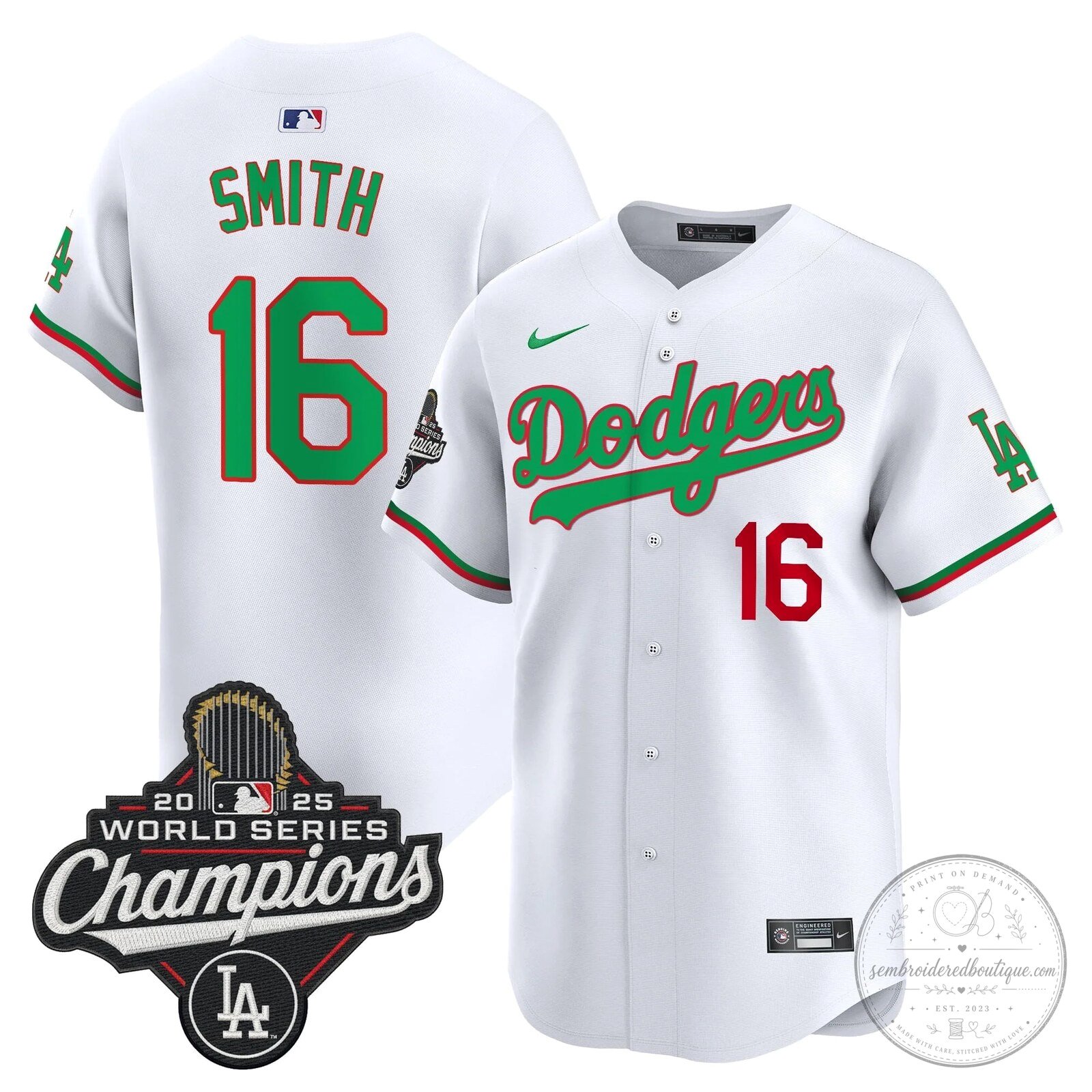 Fernando Valenzuela Los Angeles Dodgers Mexico 2025 World Series Champions Baseball Jersey 82 Fernando Valenzuela Los Angeles Dodgers Mexico 2025 World Series Champions Baseball Jersey