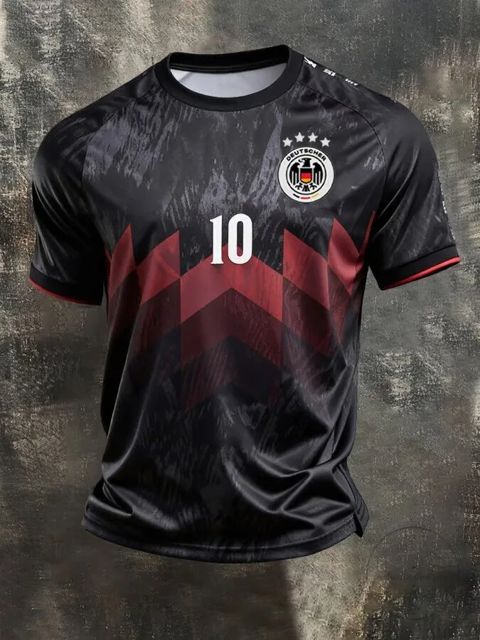 Germany National Football Team Black Number 10 Soccer Jersey 7 Germany National Football Team Black Number 10 Soccer Jersey