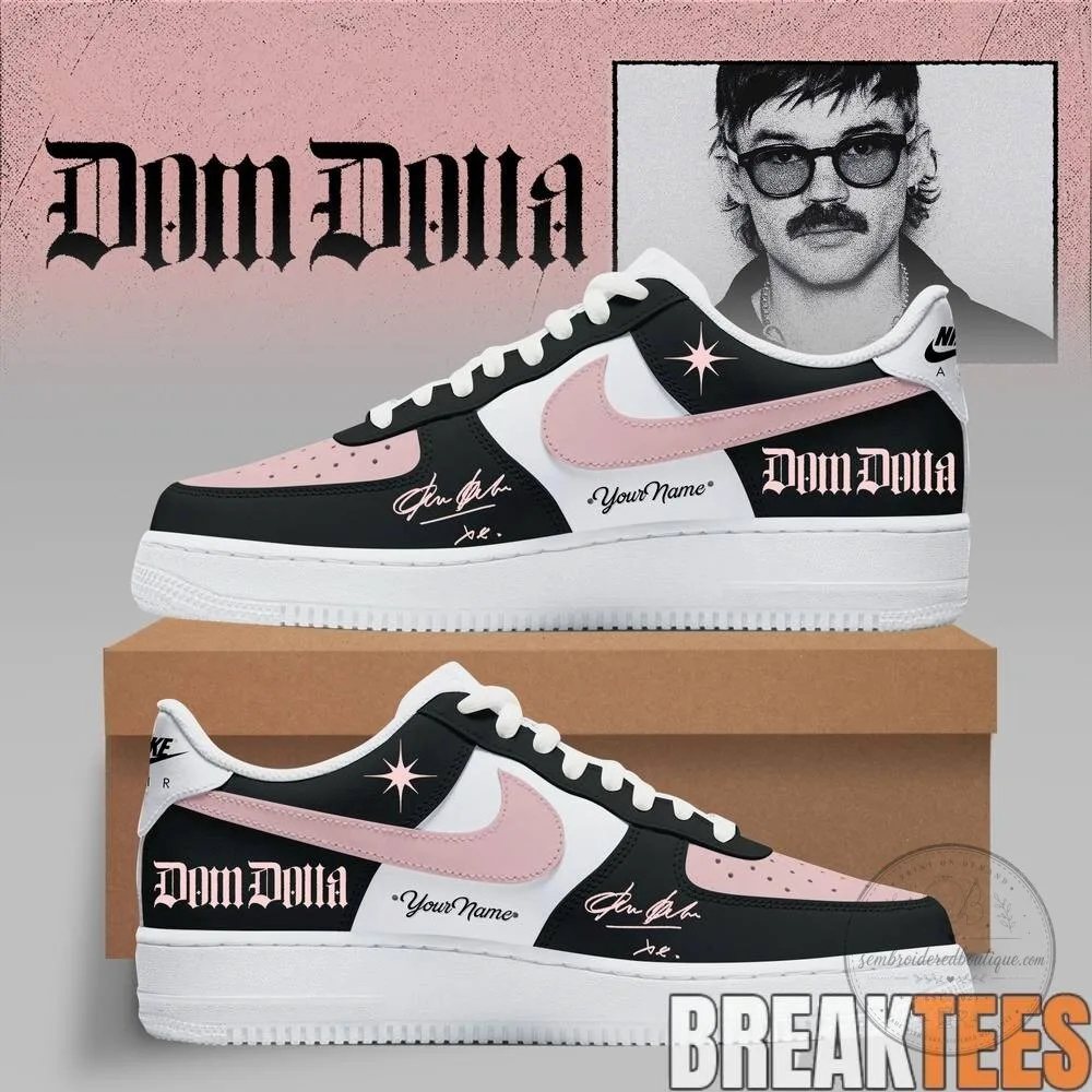 Dom Dolla Personalized Air Force 1 Sneakers Custom Shoes