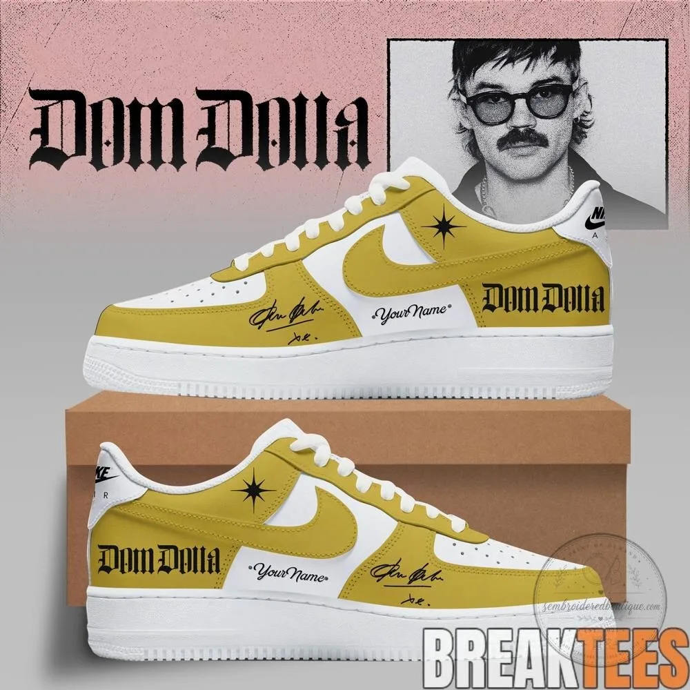 Dom Dolla Personalized Air Force 1 Sneakers Custom Shoes 7 Dom Dolla Personalized Air Force 1 Sneakers Custom Shoes