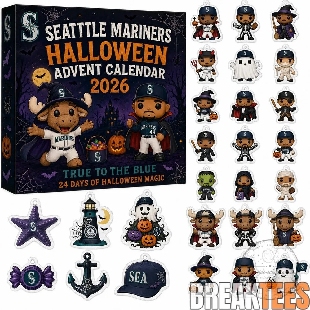 Seattle Mariners Halloween Advent Calendar 2026 with 24 Days of Magic