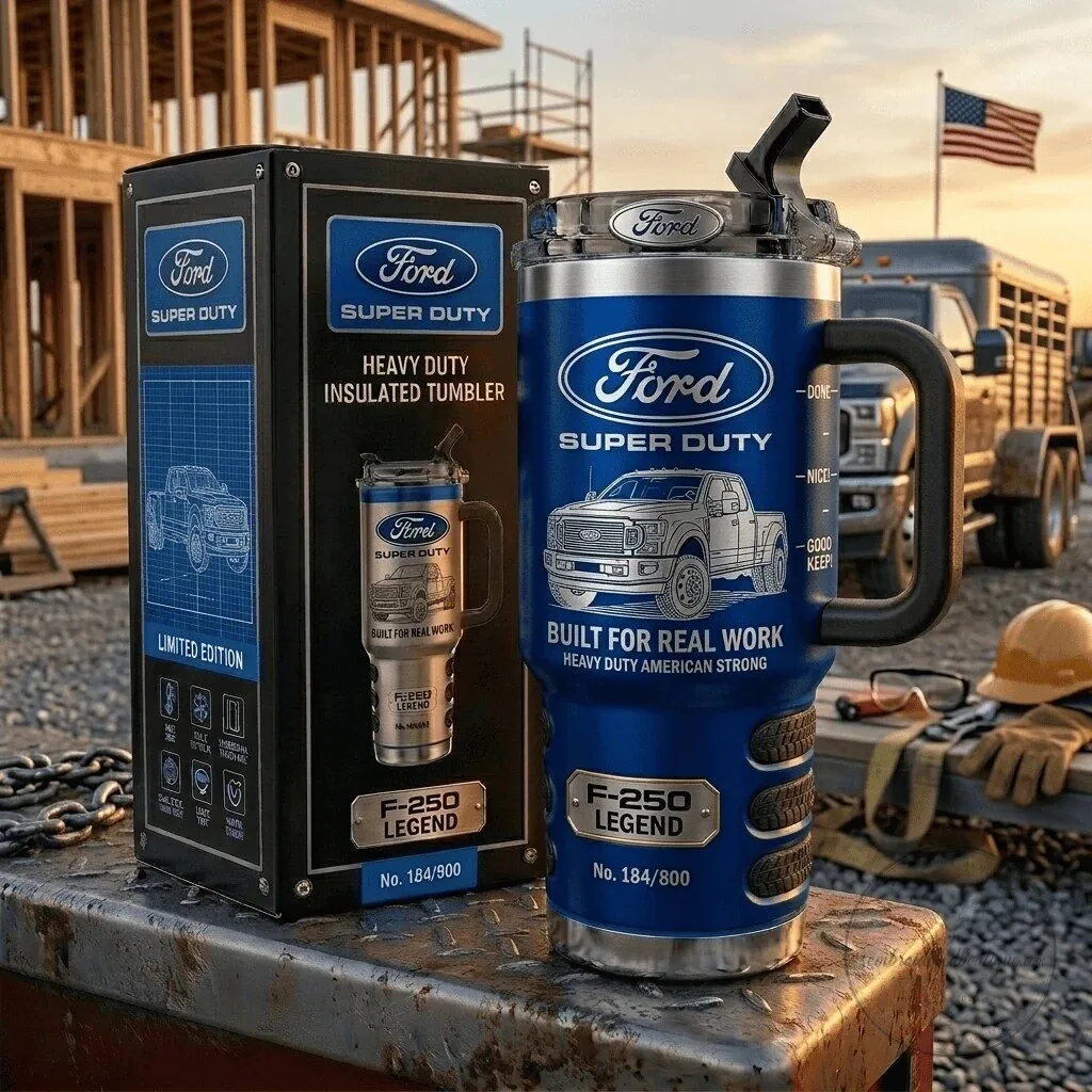 Ford F-250 Super Duty Legend Built For Real Work Heavy Duty Insulated Tumbler