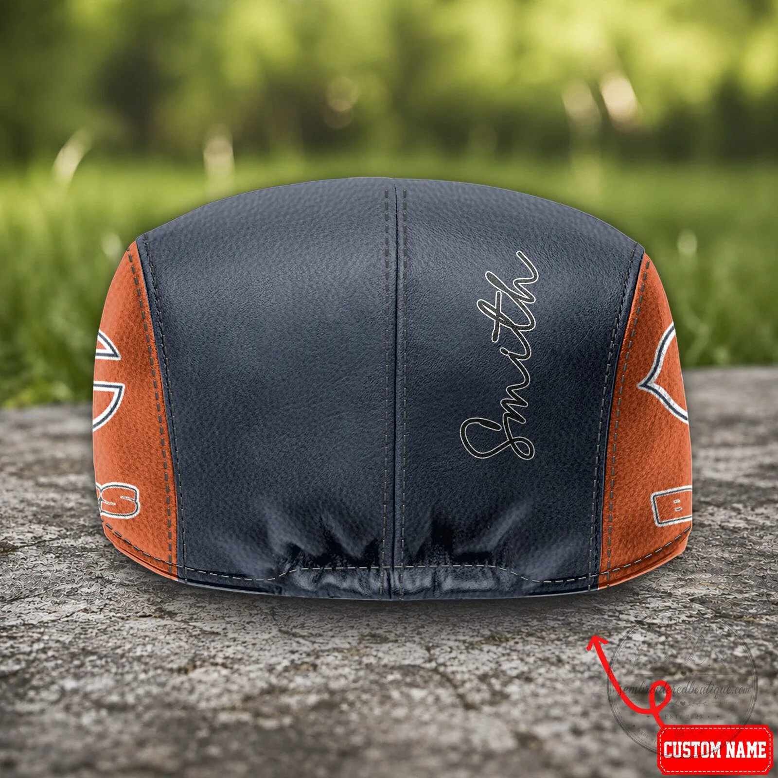 Chicago Bears National Football League Team Logo Flat Cap Hat 11 Chicago Bears National Football League Team Logo Flat Cap Hat