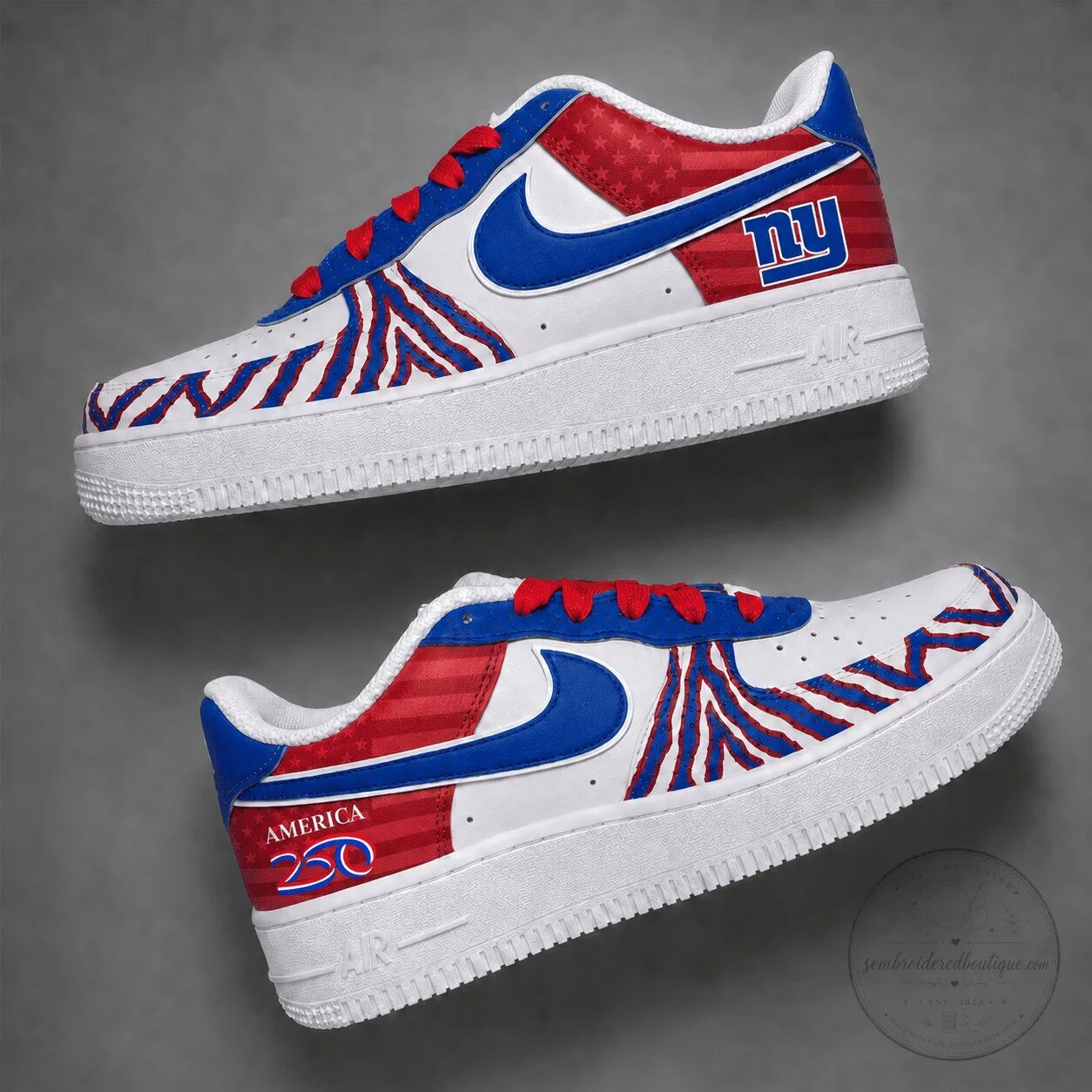 New York Giants NFL 250 Years of Freedom Limited Edition Sneakers
