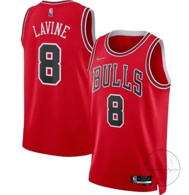 Zach LaVine Chicago Bulls Red Icon Edition Basketball Jersey