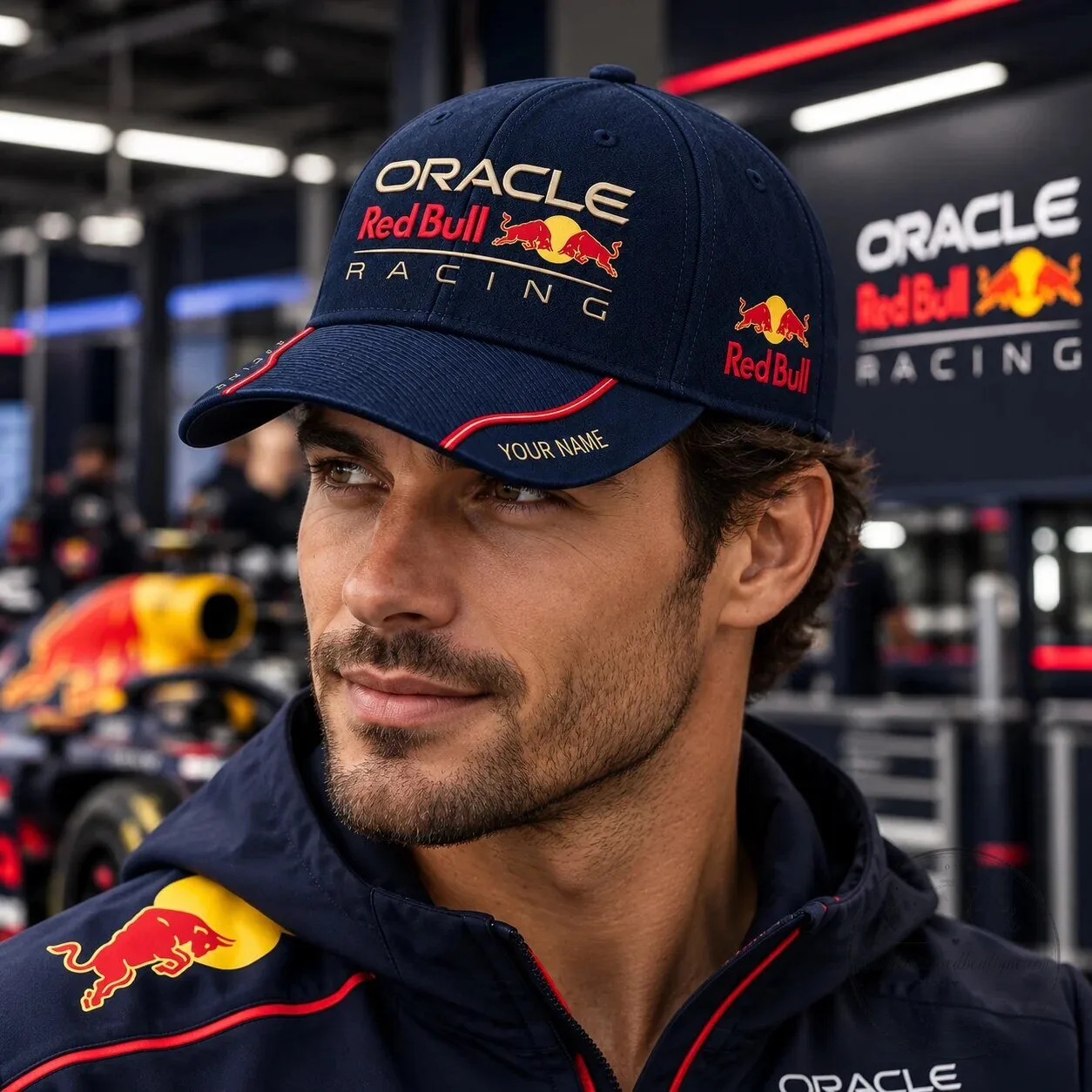 Oracle Red Bull Racing Formula 1 Team Personalized Baseball Cap Hat 9 Oracle Red Bull Racing Formula 1 Team Personalized Baseball Cap Hat