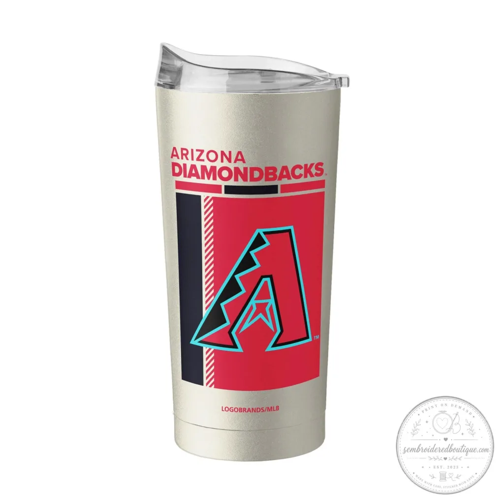 Arizona Diamondbacks Baseball Team Logo Insulated Stainless Steel Tumbler Arizona Diamondbacks Baseball Team Logo Insulated Stainless Steel Tumbler