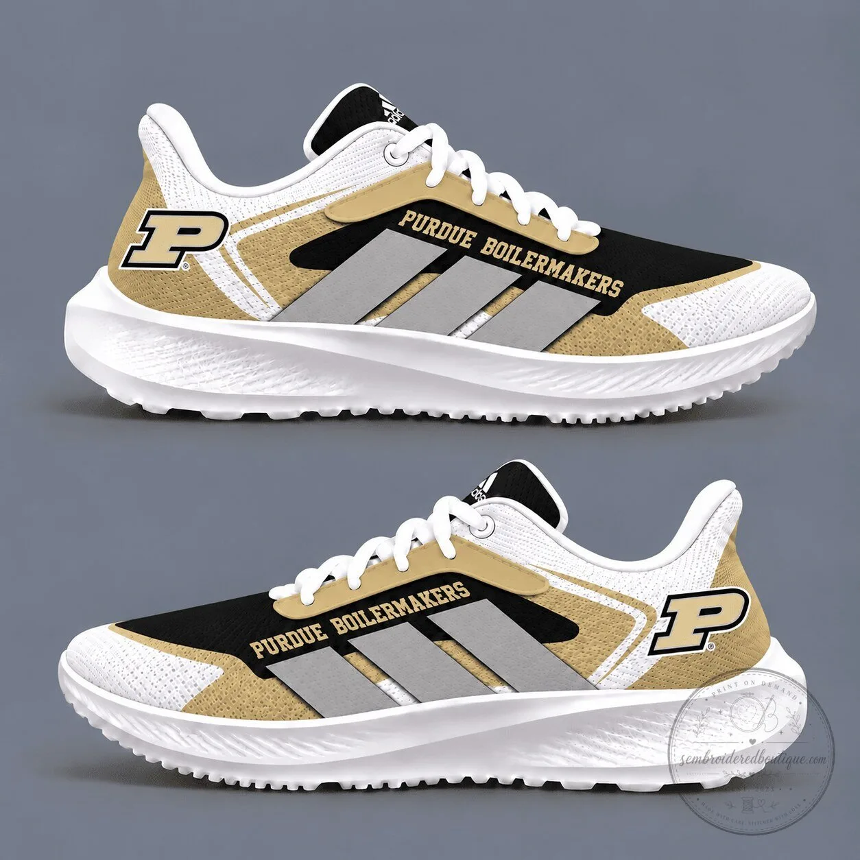 Purdue Boilermakers NCAA Victory Sneakers - Game Day Edition