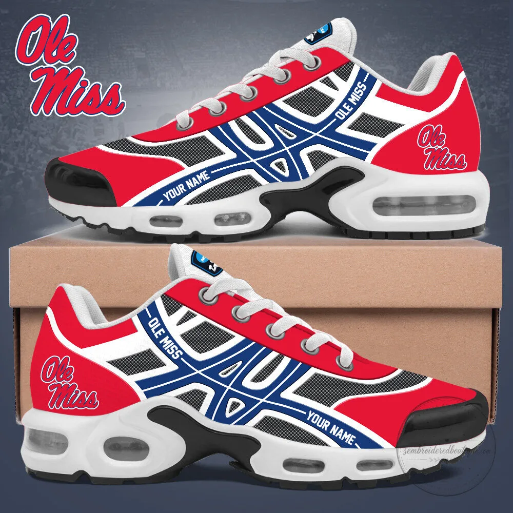 Ole Miss Rebels NCAA Personalized Air Max Plus Running Shoes
