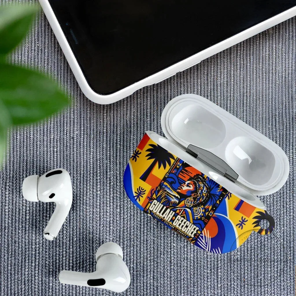 Gullah Geechee African American Black History Vibrant Abstract AirPods Case 13 Gullah Geechee African American Black History Vibrant Abstract AirPods Case