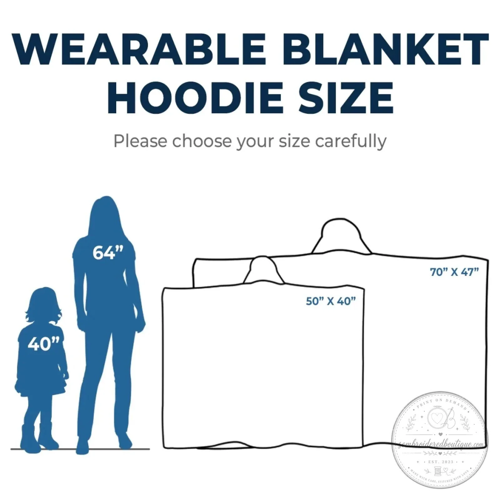 Personalized Christmas Photo Kids Wearable Hooded Blanket with Custom Name 14 Personalized Christmas Photo Kids Wearable Hooded Blanket with Custom Name