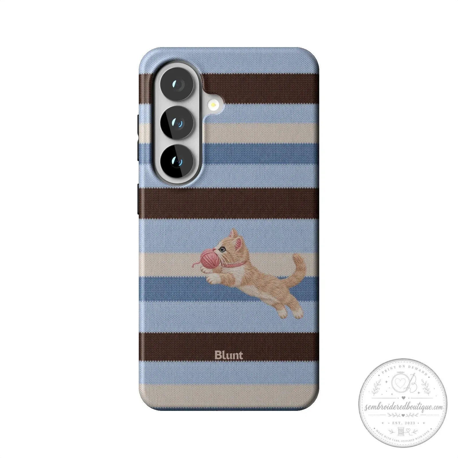 Cute Kitten Playing with Yarn Ball Knitted Pattern Samsung Phone Case 19 Cute Kitten Playing with Yarn Ball Knitted Pattern Samsung Phone Case