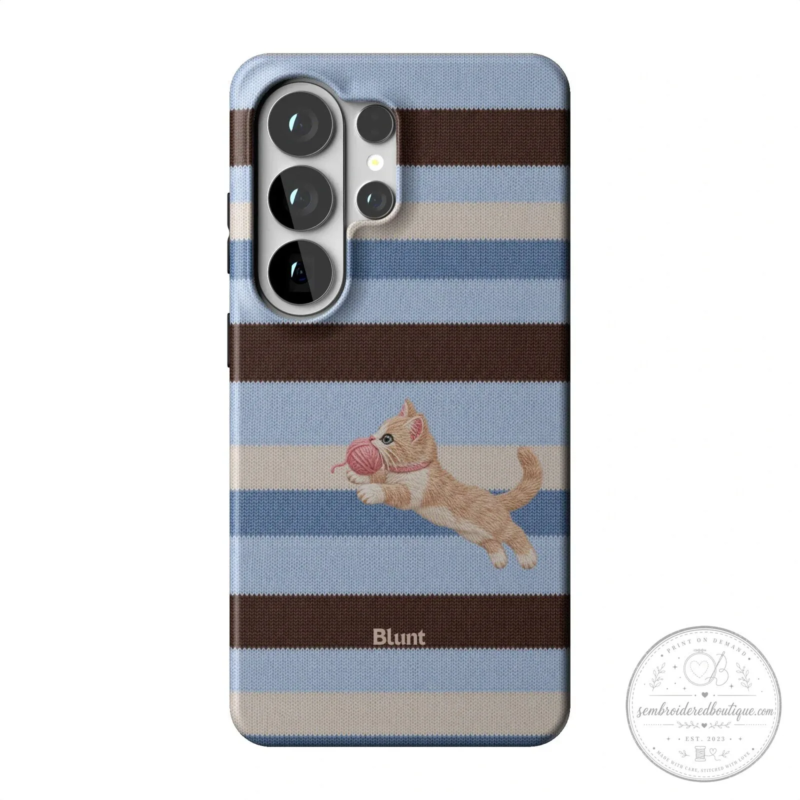 Cute Kitten Playing with Yarn Ball Knitted Pattern Samsung Phone Case 21 Cute Kitten Playing with Yarn Ball Knitted Pattern Samsung Phone Case
