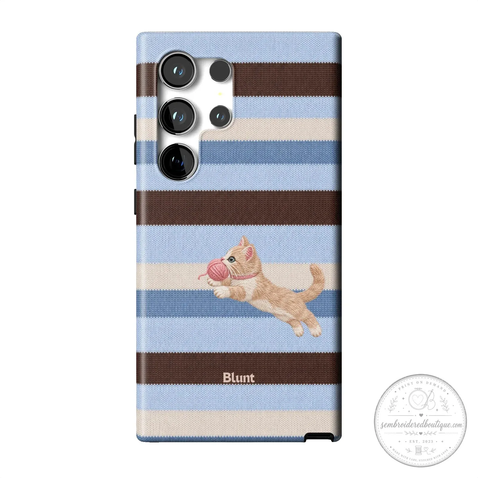 Cute Kitten Playing with Yarn Ball Knitted Pattern Samsung Phone Case 27 Cute Kitten Playing with Yarn Ball Knitted Pattern Samsung Phone Case