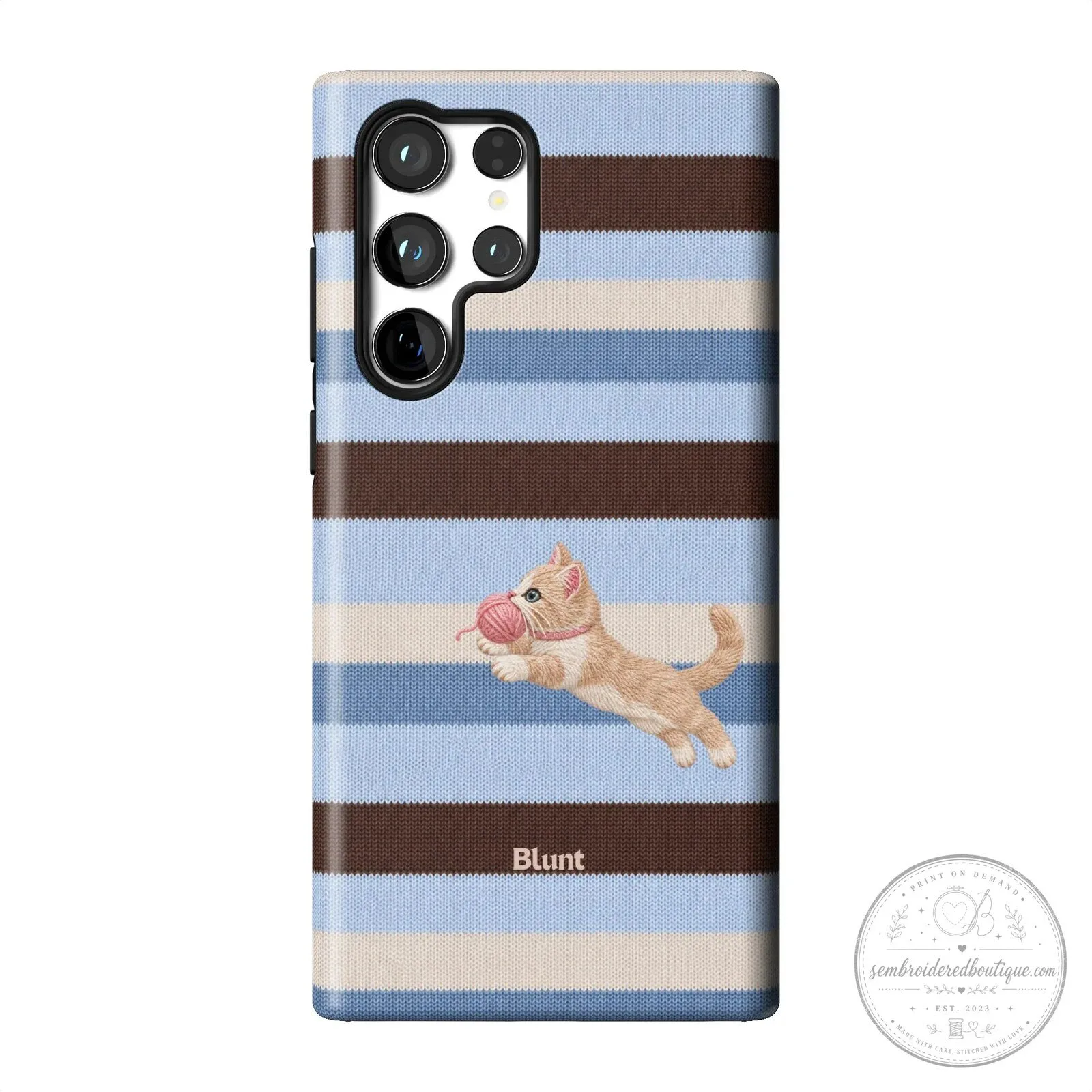 Cute Kitten Playing with Yarn Ball Knitted Pattern Samsung Phone Case 33 Cute Kitten Playing with Yarn Ball Knitted Pattern Samsung Phone Case