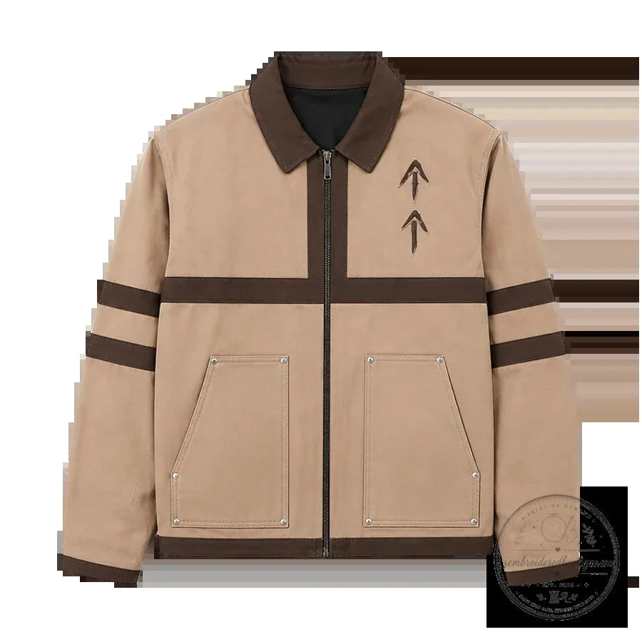 Revenge Embroidered Dagger Workwear Jacket 14 Revenge Embroidered Dagger Workwear Jacket