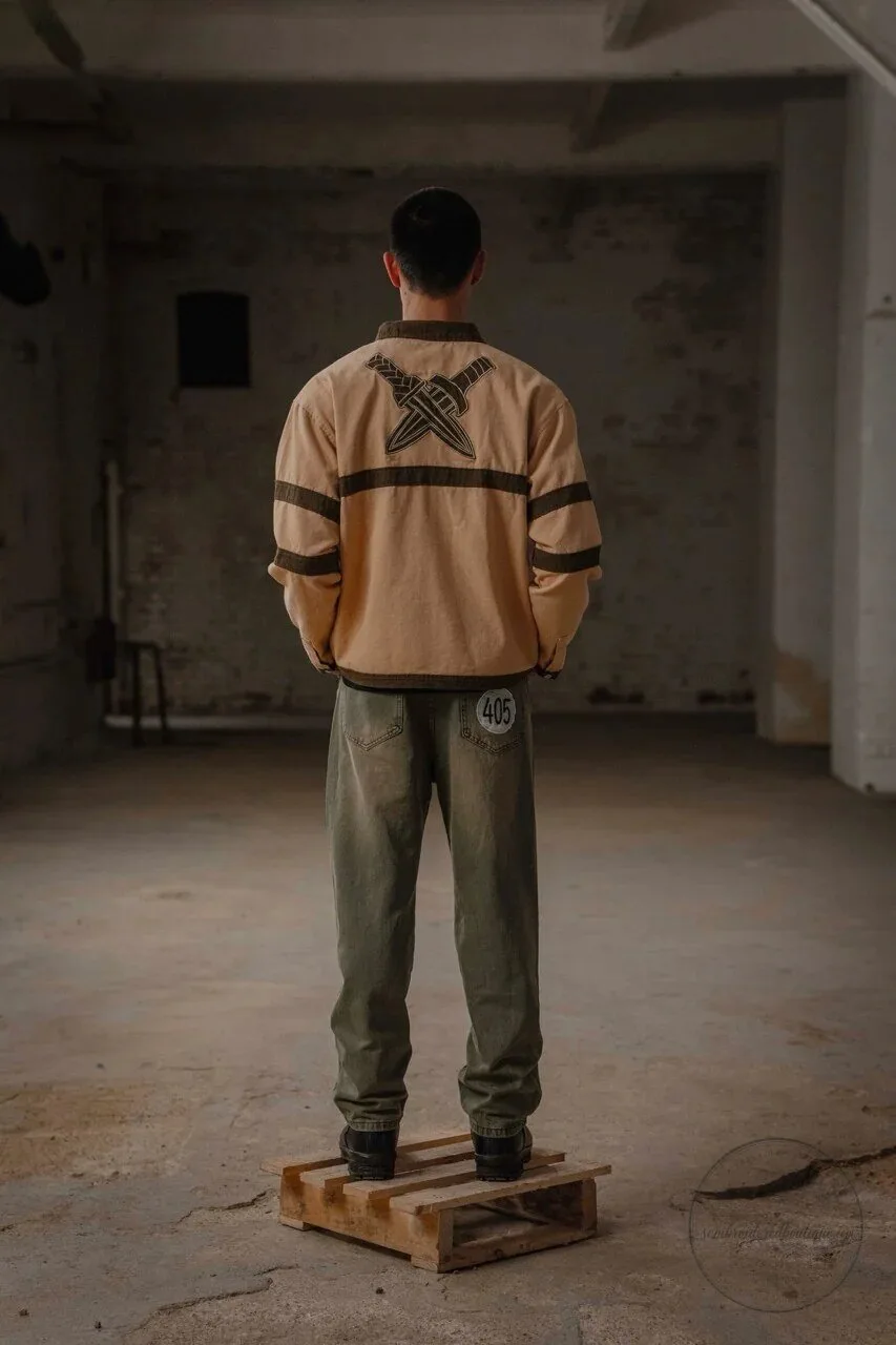 Revenge Embroidered Dagger Workwear Jacket 15 Revenge Embroidered Dagger Workwear Jacket