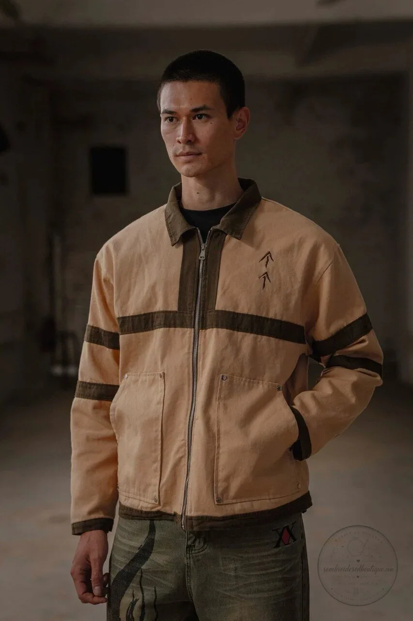 Revenge Embroidered Dagger Workwear Jacket 17 Revenge Embroidered Dagger Workwear Jacket