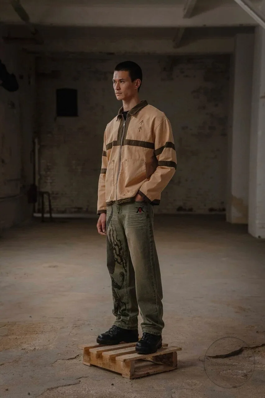 Revenge Embroidered Dagger Workwear Jacket 20 Revenge Embroidered Dagger Workwear Jacket