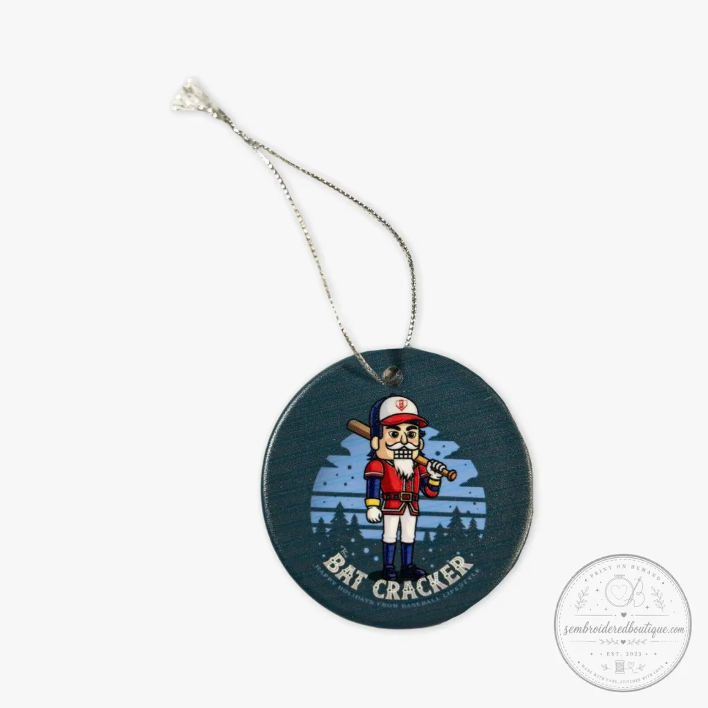Baseball Nutcracker Christmas Holiday Tree Ornament Decoration Baseball Nutcracker Christmas Holiday Tree Ornament Decoration