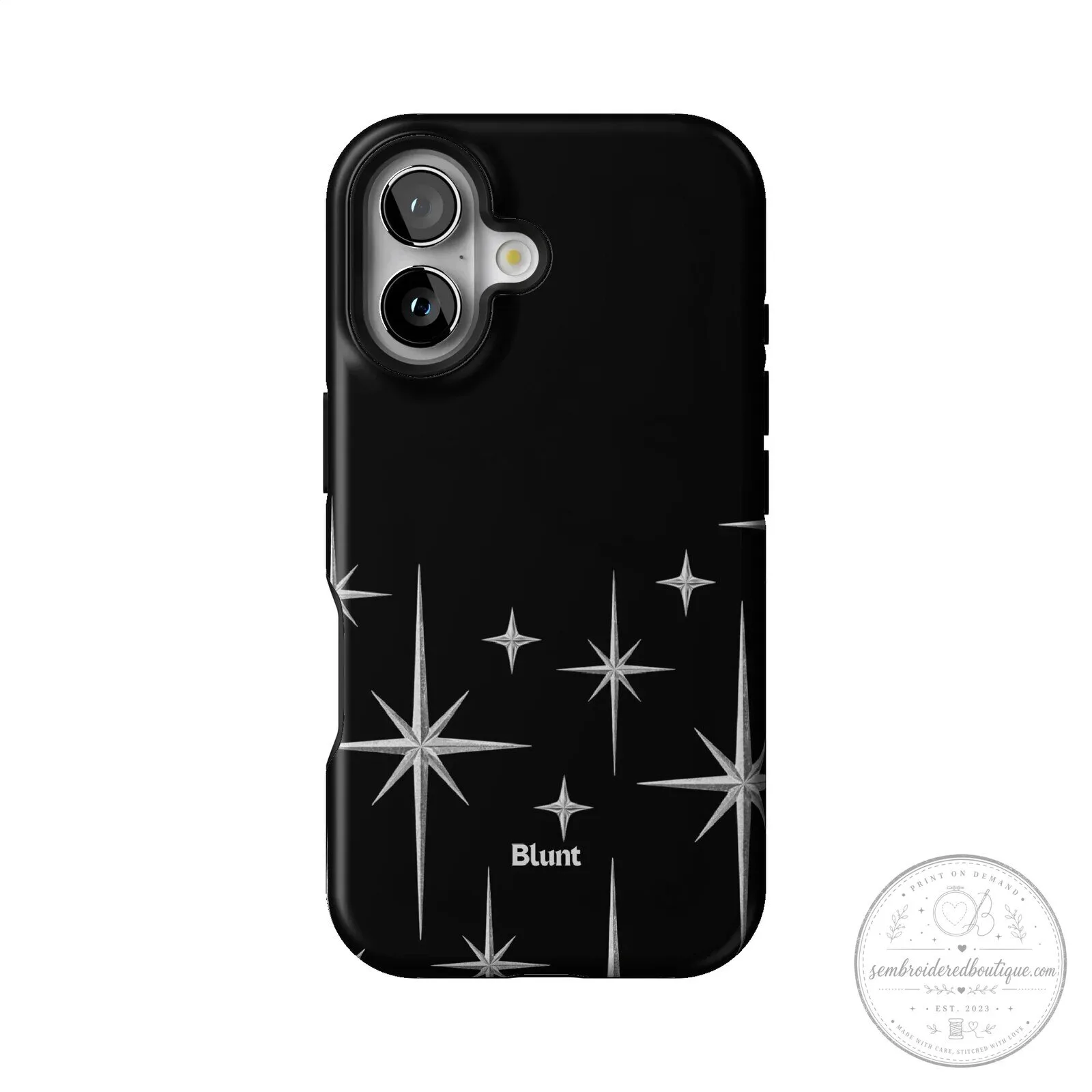 Sparkling Stars Black Blunt Brand iPhone Case for Apple Smartphone Protection 39 Sparkling Stars Black Blunt Brand iPhone Case for Apple Smartphone Protection