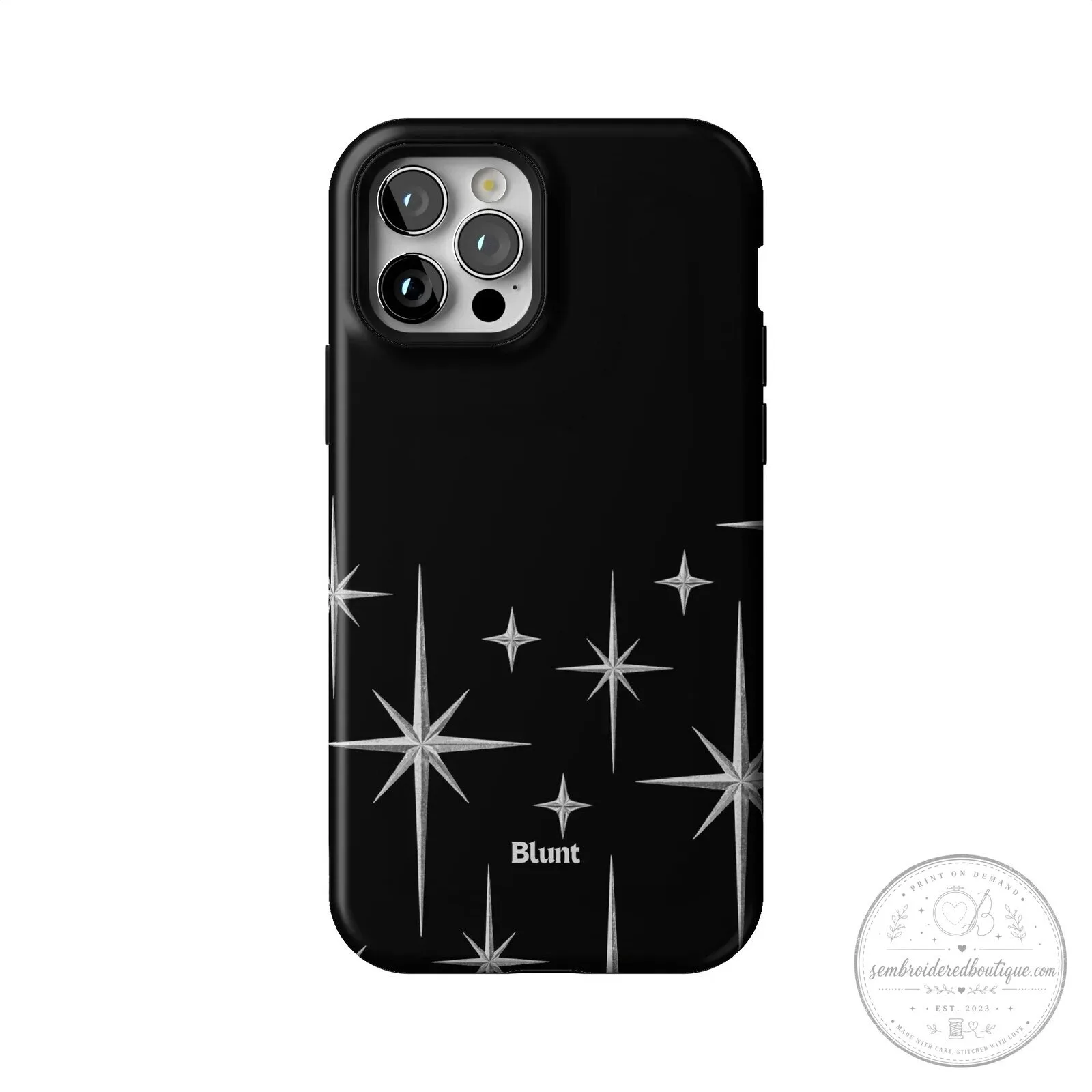Sparkling Stars Black Blunt Brand iPhone Case for Apple Smartphone Protection 57 Sparkling Stars Black Blunt Brand iPhone Case for Apple Smartphone Protection