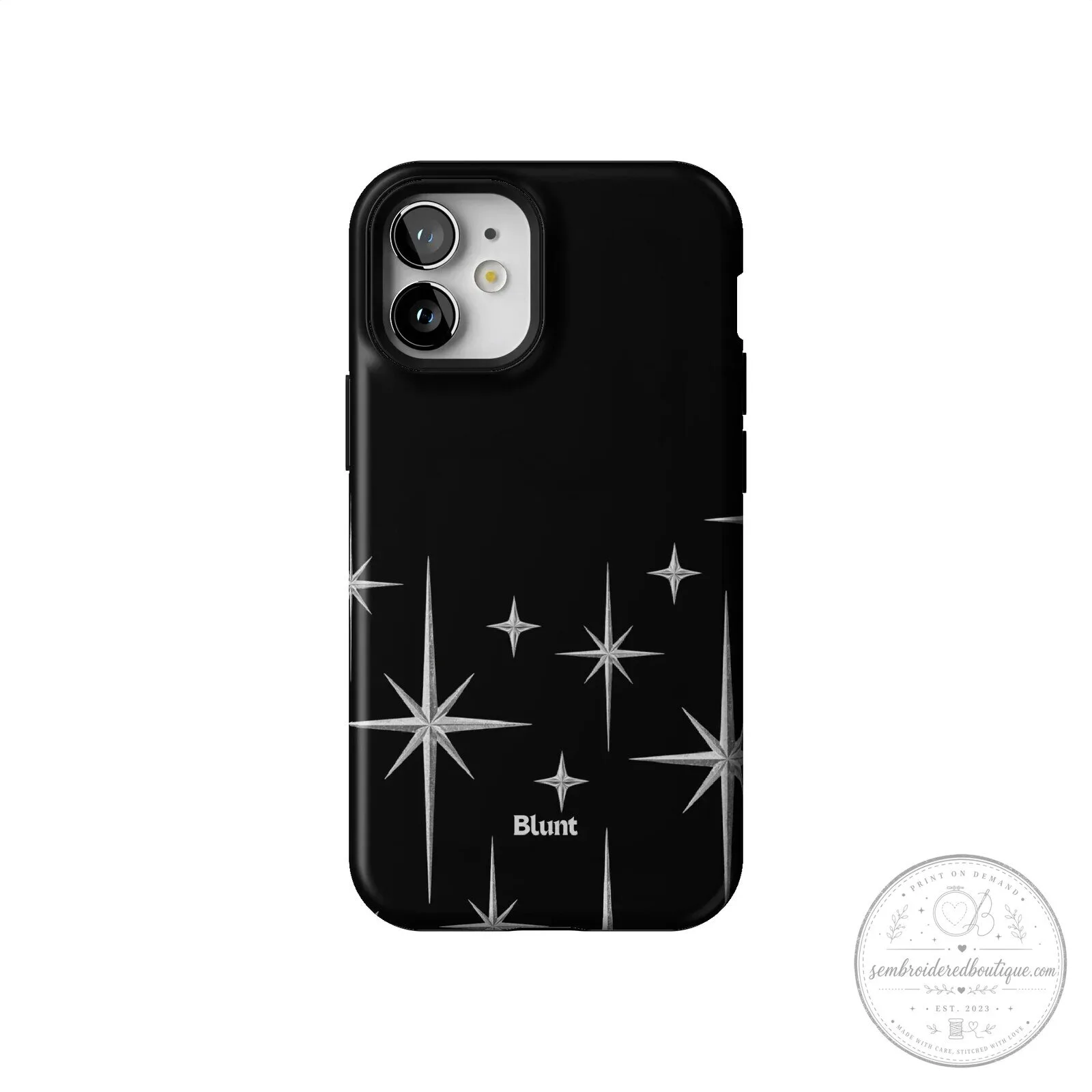 Sparkling Stars Black Blunt Brand iPhone Case for Apple Smartphone Protection 59 Sparkling Stars Black Blunt Brand iPhone Case for Apple Smartphone Protection