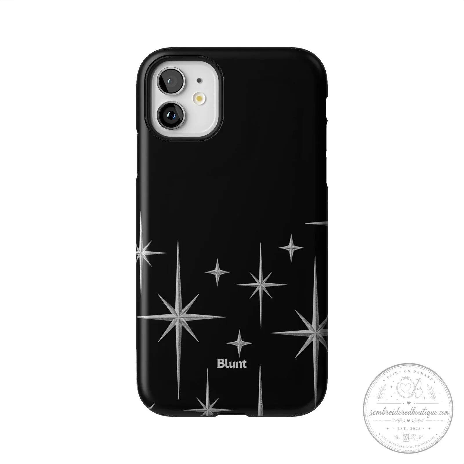 Sparkling Stars Black Blunt Brand iPhone Case for Apple Smartphone Protection 60 Sparkling Stars Black Blunt Brand iPhone Case for Apple Smartphone Protection