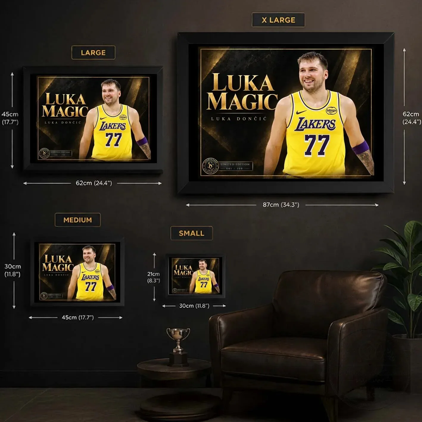 Luka Dončić Los Angeles Lakers Basketball Star Wall Art Decor 14 Luka Dončić Los Angeles Lakers Basketball Star Wall Art Decor