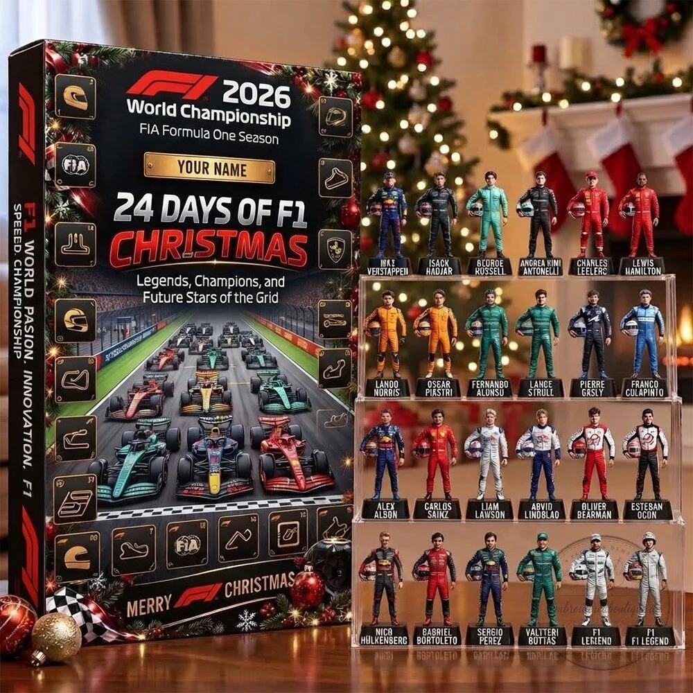 Formula One 2026 World Championship 24 Days of Christmas Advent Calendar 2D