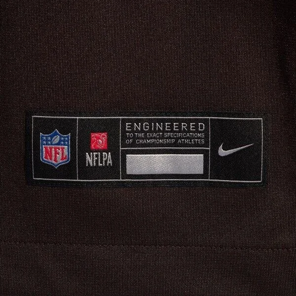 Cleveland Browns Carson Schwesinger Number 49 Brown Football Jersey 17 Cleveland Browns Carson Schwesinger Number 49 Brown Football Jersey