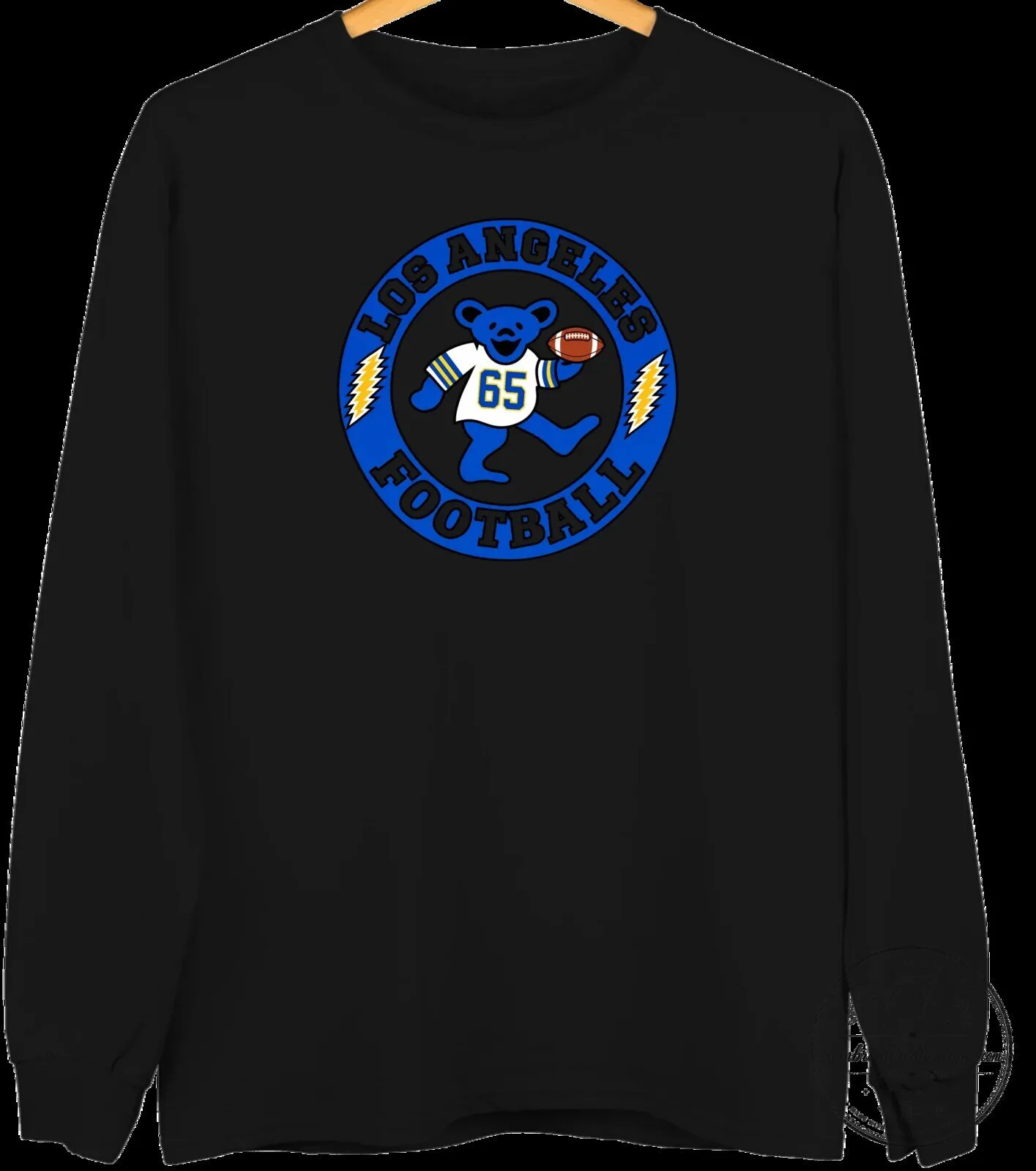 Los Angeles Football Dancing Bear Crewneck Sweatshirt 14 Los Angeles Football Dancing Bear Crewneck Sweatshirt
