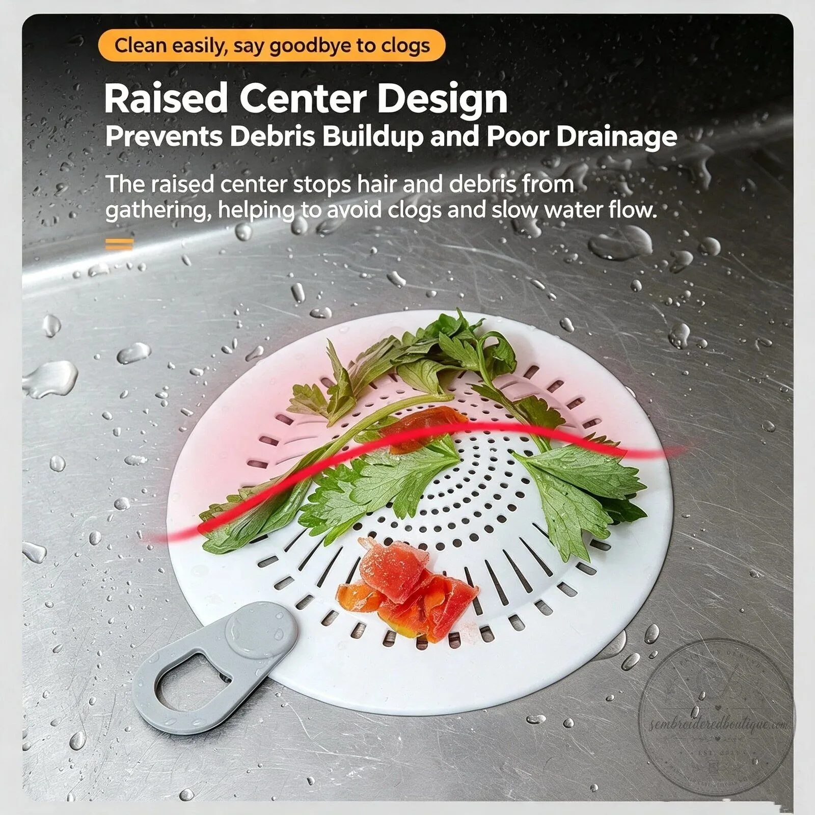 Silicone Drain Hair Catcher for Shower and Sink Clog Prevention 18 Silicone Drain Hair Catcher for Shower and Sink Clog Prevention