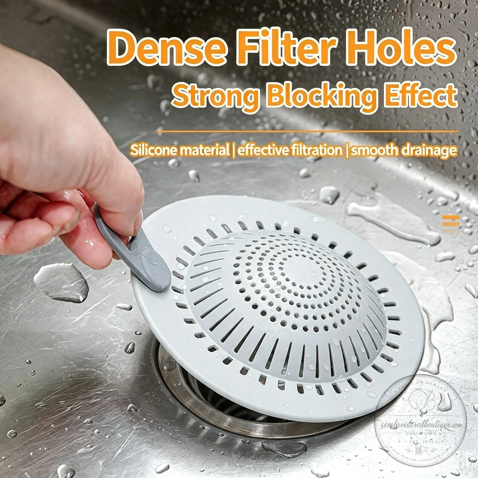 Silicone Drain Hair Catcher for Shower and Sink Clog Prevention 24 Silicone Drain Hair Catcher for Shower and Sink Clog Prevention